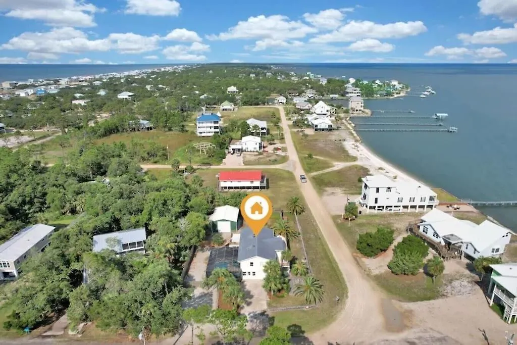 度假居 The Salty Snapper - 2 Story Home, Bay Views, Prime Location, Sleeps 8! *